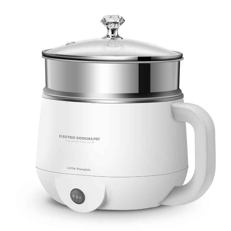 

Mini electric cooker 1-2 person electric skillet dormitory student pot noodle hot pot multi-function cooker