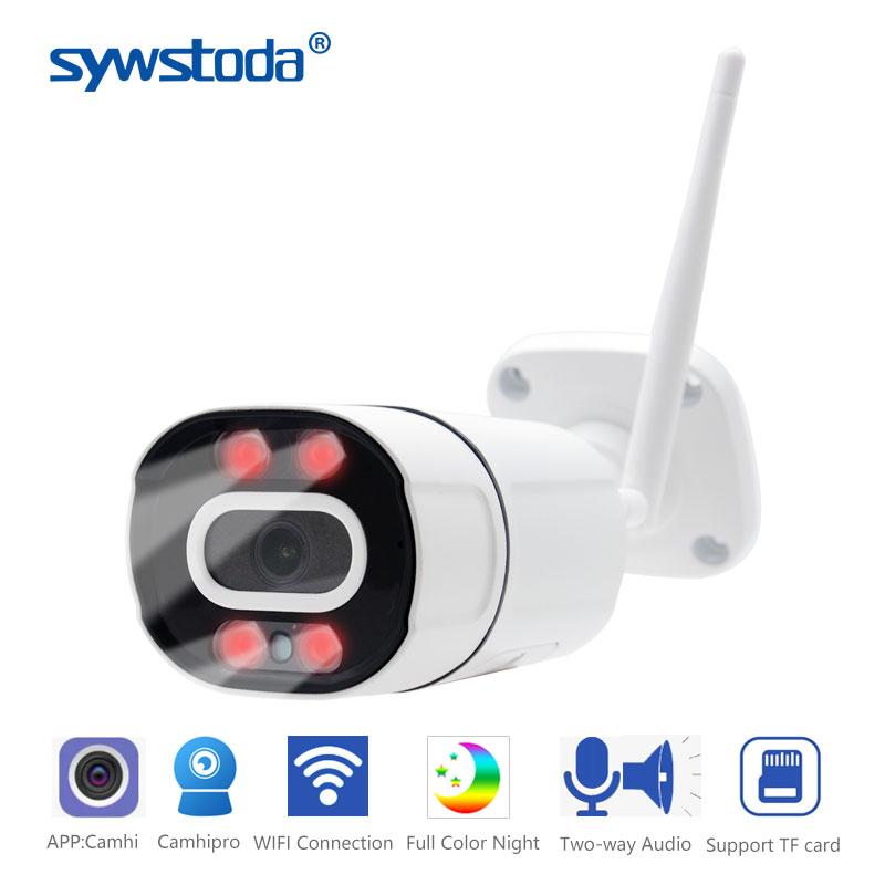 

5.0MP 1080P Wireless IP Camera Two-way Audio Outdoor Waterproof Color Night P2P ONVIF Security CCTV Wifi Camera 2MP Metal