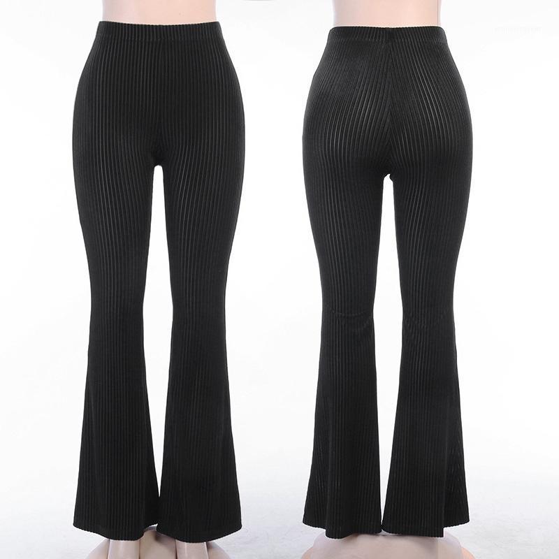 

Vintage Streetwear Women Pants Flare Harajuku E-Girl Aesthetic Grunge Female Trousers1, Black