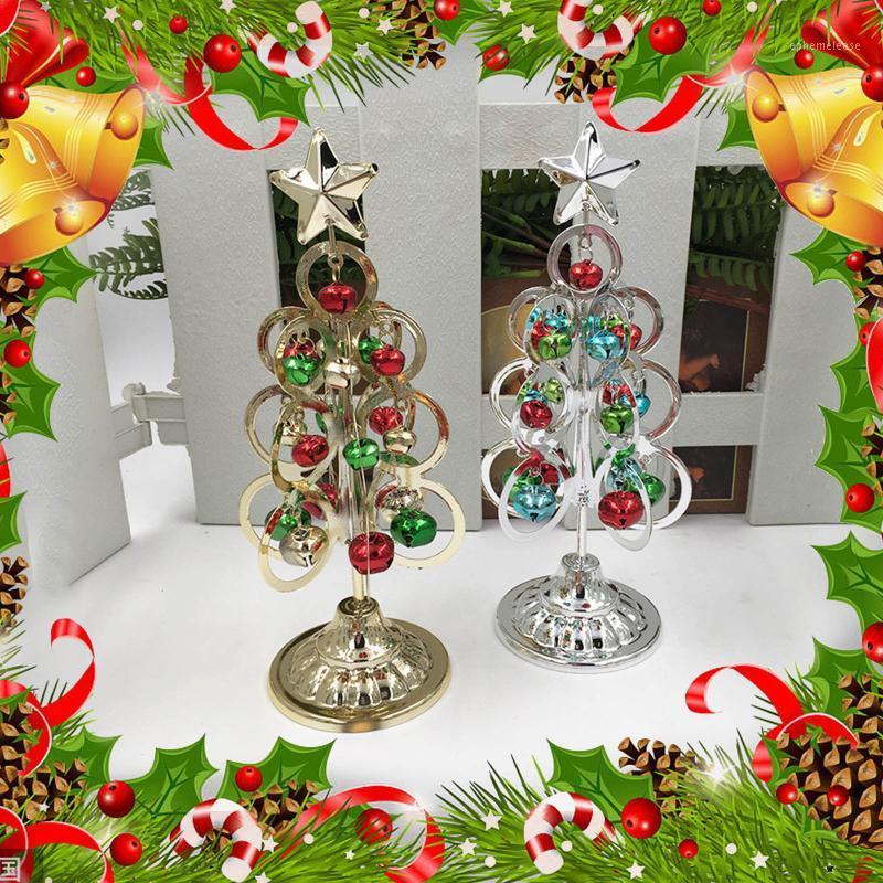 

2020 Mini Desktop Iron Christmas Tree Home Office Decoration Gift Ornaments Creative Brand new and high quality#351