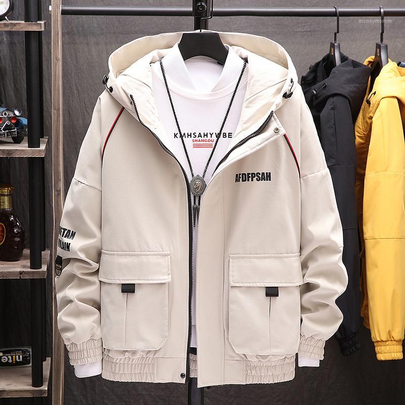 

Mens Fashion Yellow Jacket 2020 Spring Autumn Casual Solid Ma 1 Zipper Bomber Jackets Overcoat Baseball Mens Thin Pilot Jackets1, Beige