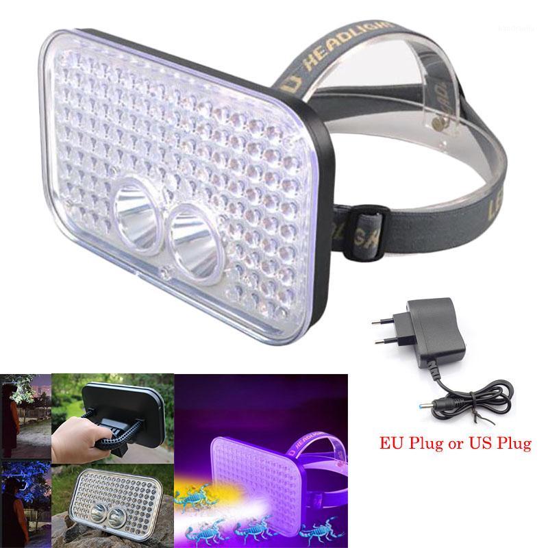 

LED 395nm UV Headlamp White Yellow LED Scorpion Lamp Handheld Searchlight 3 in1 Multi Functional Headlight1
