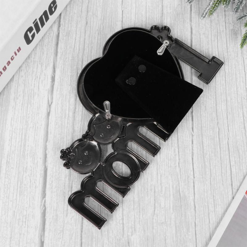 

I Love Mom Metal Picture Photo Frame (Silver)1