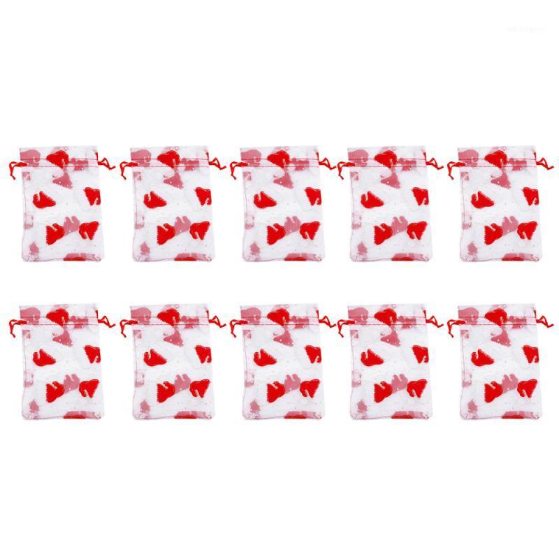 

10pcs Lightweight Cartoon Drawstring Bag Candy Pouch for Children1