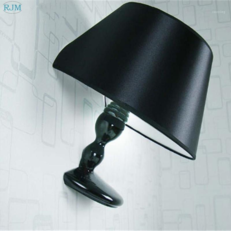 

Modern Creative Led Wall Lamps Fashion Incomplete Beauty White/Black Resin Wall Lights High Quality for Bedroom Lighting1