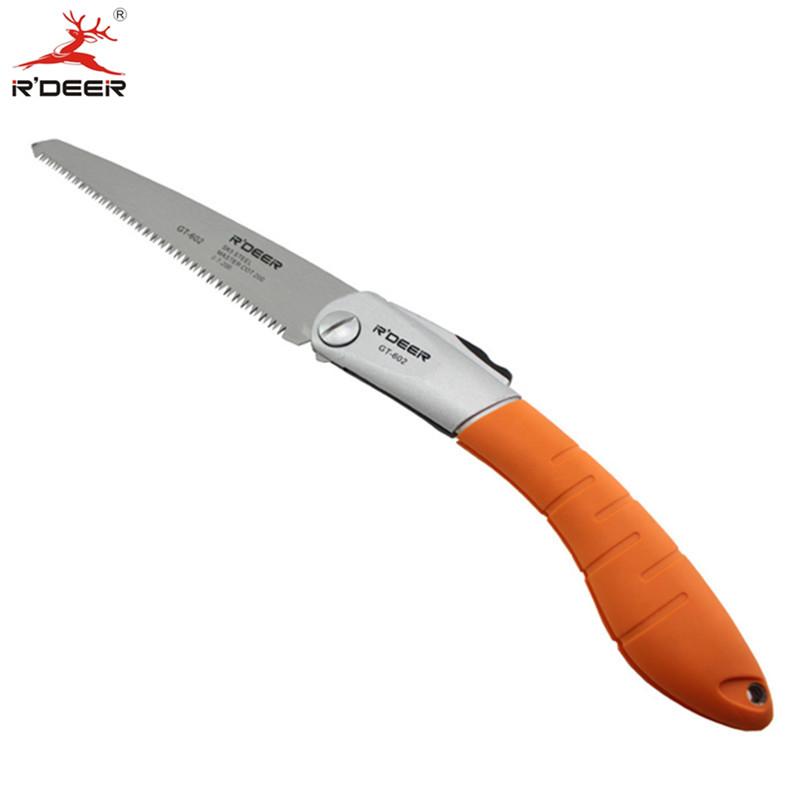 

RDEER Folding Saw 450mm SK5 Wood Hand Saws Survival Kits Gardening Hand Tools