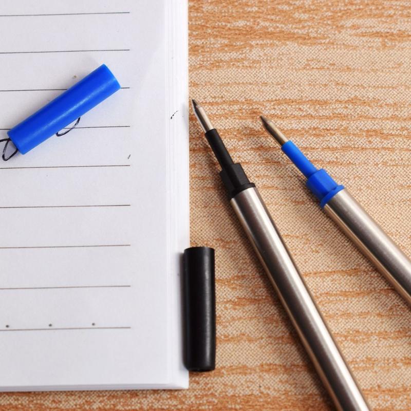 

1pcs Metal Rollerball Pen Ballpoint Refills For Kids Student Gift School Office Stationery Supplies Korean