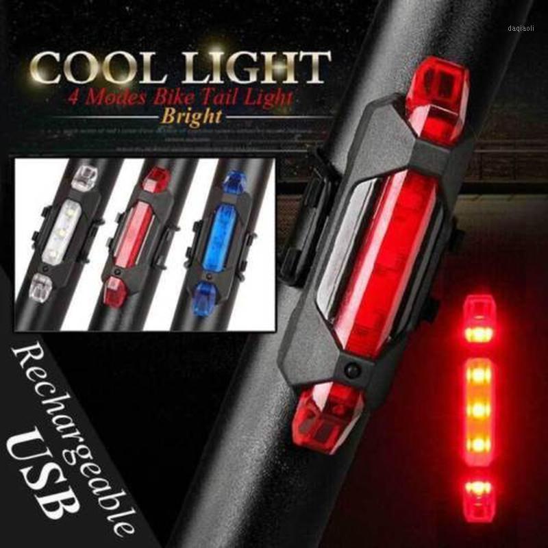 

Bike Bicycle light LED Taillight Rear Tail Safety Warning Cycling Portable Light, USB Style Rechargeable or Battery Style 20201