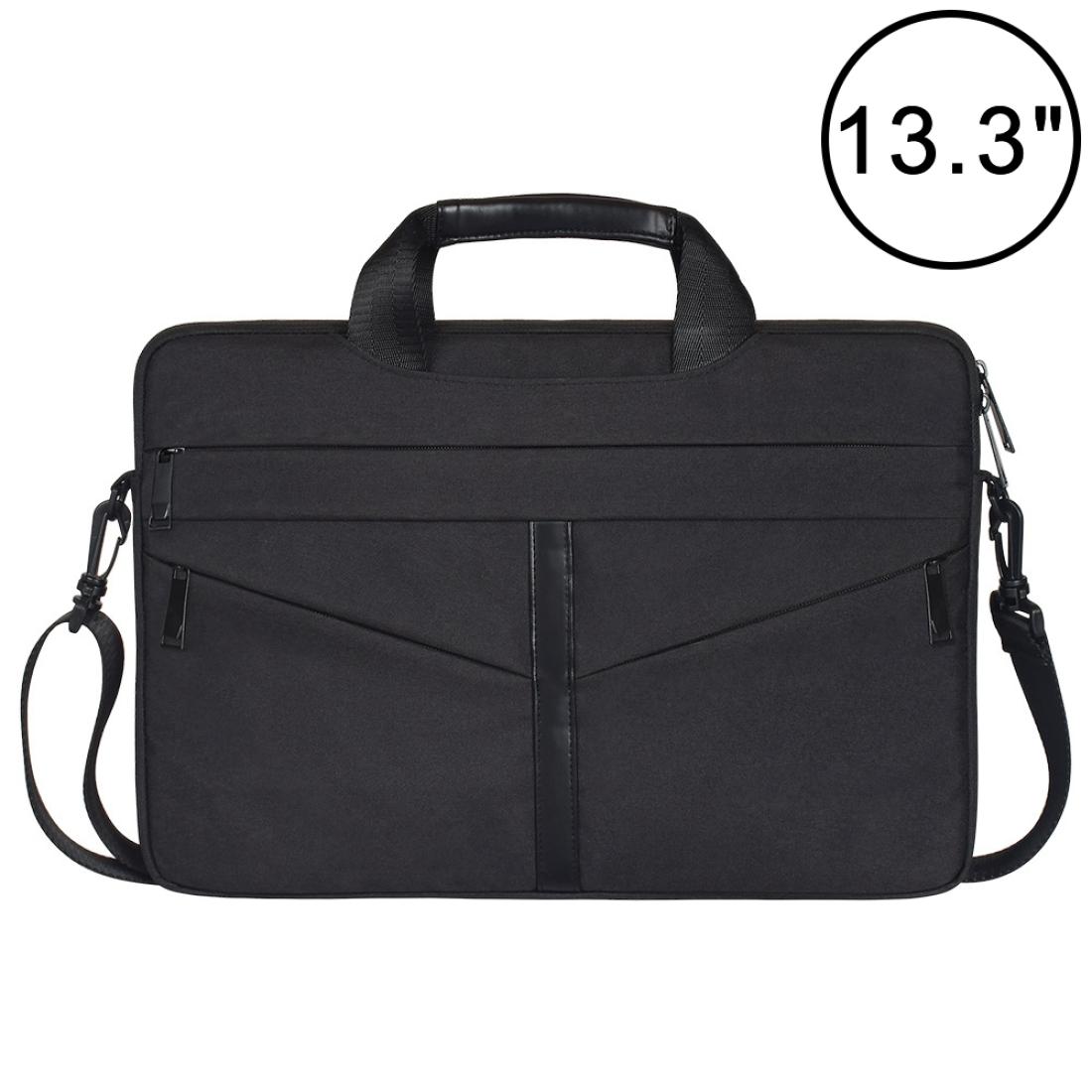 

133 inch Breathable Wear-resistant Fashion Business Shoulder Handheld Zipper Laptop Bag with Shoulder Strap