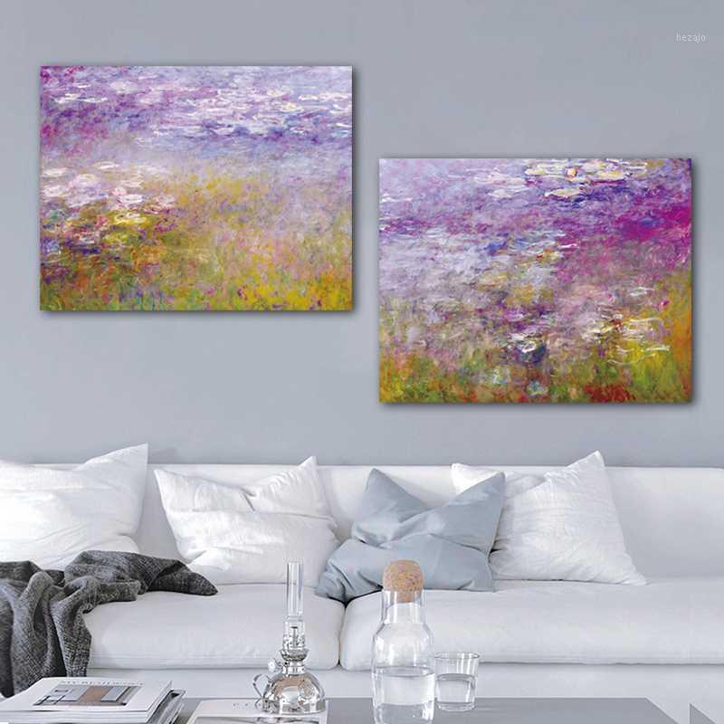 

RELIABLI ART Canvas Painting Claude Monet Famous Artwork Abstract Landscape Picture Wall Art for Living Room Home Decor Unframed1