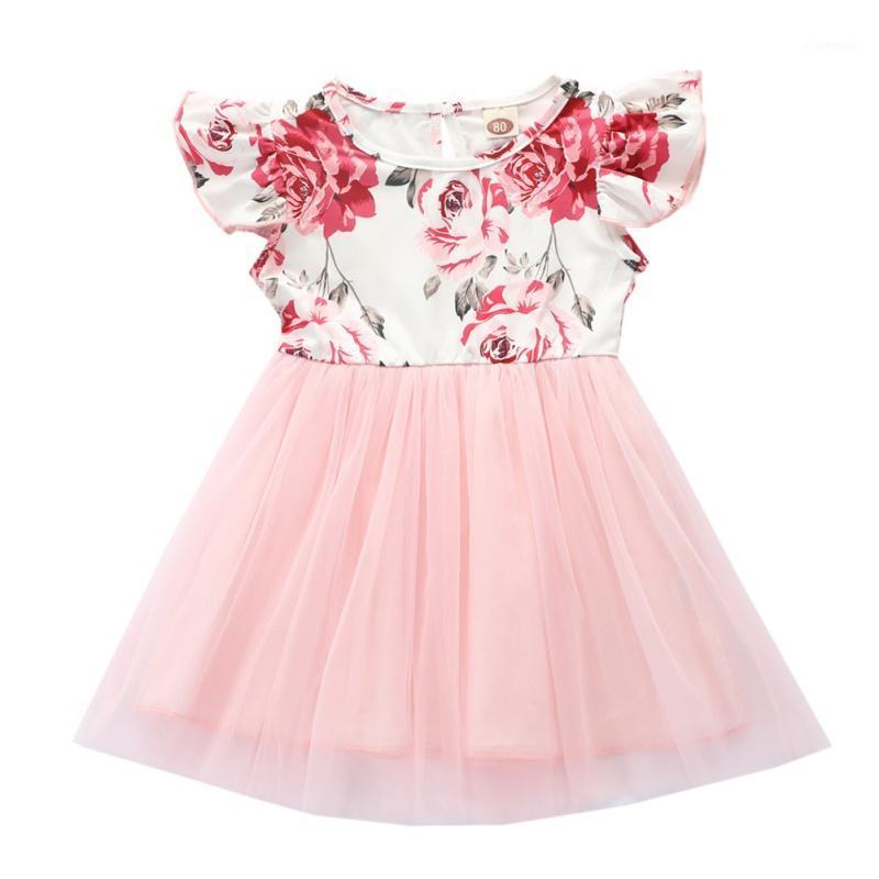 

Summer Baby Clothing Princess Infant Kids Dresses For Girls Casual Wear Dress Girls Tutu Dress1, Pink