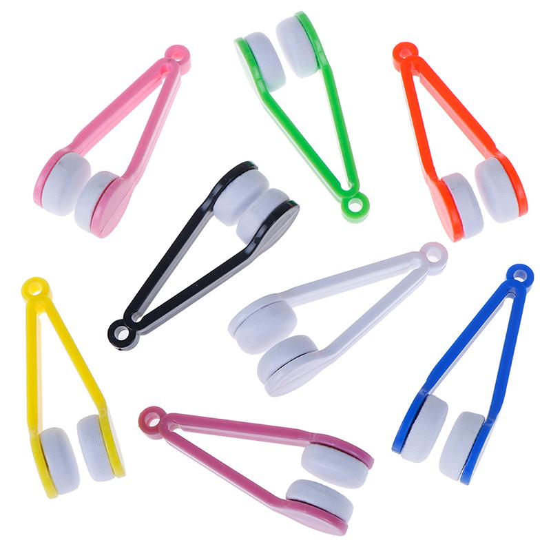 

New Mini Soft Eye Glasses Lens Cleaning Brush Cleaner Wipe Microfiber Spectacles Eyeglass Eyewear Cleaner Screen Rub
