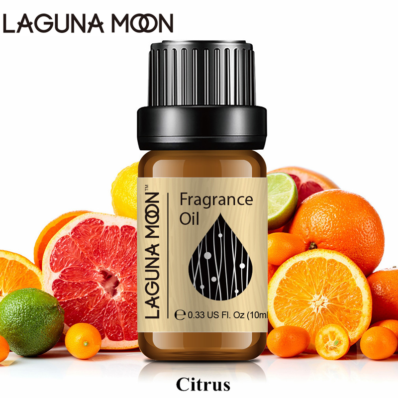 

Lagunamoon Citrus 10ml Fragrance Oil Sea Breeze Lime Coconut Vanilla Mandarin Parma Violet Natural Plant Oil Aroma