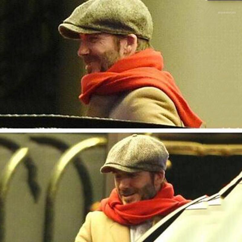 

Men British Style Octagonal Hats Winter Wool Hat Gatsby Cap Ivy Hat Golf Driving Autumn Women Flat Cabbie Newsboy Caps BLM921, Black