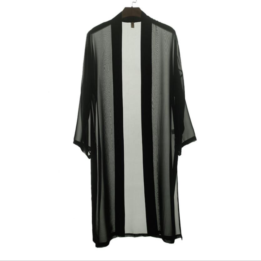 

2020 Spring and M-4xl Summer Old Black Wind Tulle Blouse Man Sunscreen Clothes Designer Windbreaker Singer Trench Coat I9hb