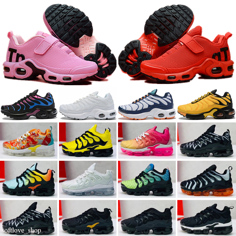 

2021 Kids shoes Top Quality Classic Children's Shoes kids sneakers TN Boys and Girls Sports Toddler Sneakers Trainers Jogging, As photo