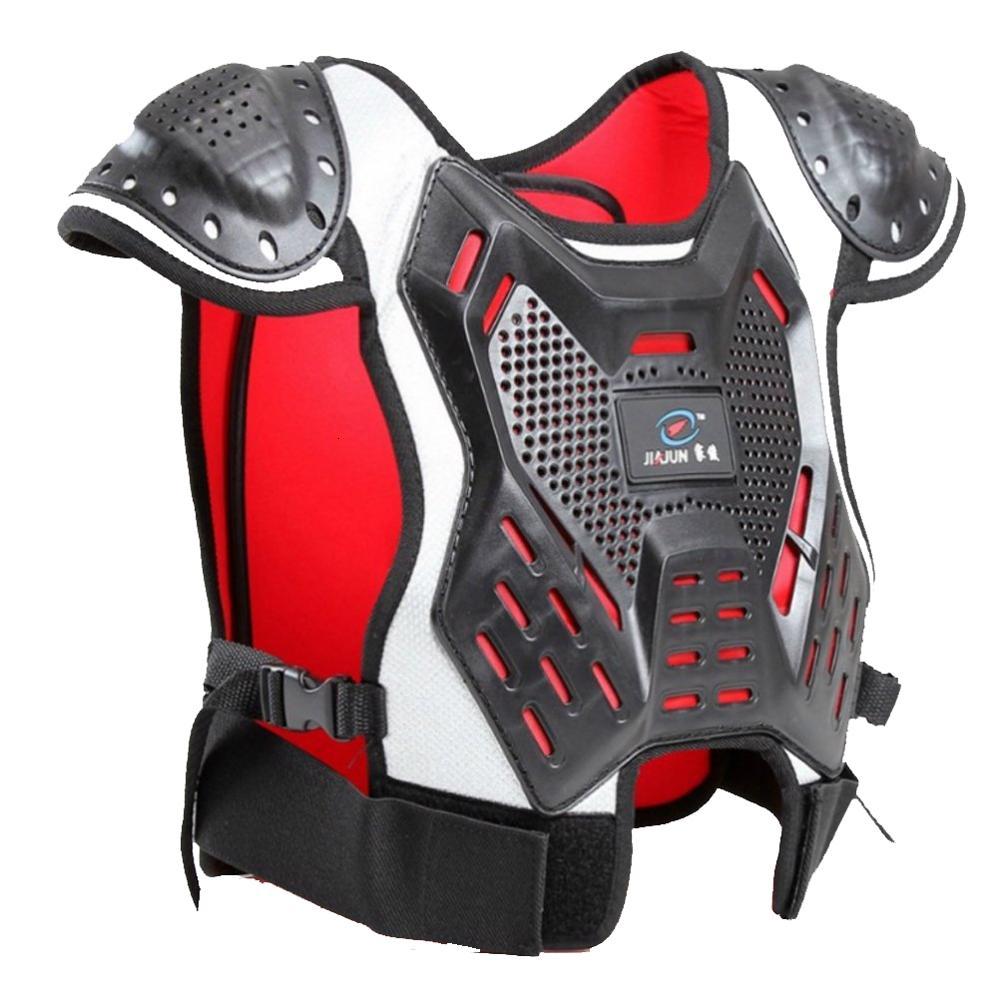 

2021 New Children's Professional Biker Armor Vest Motocross Jacket Skate Board Skiing Back Support Motorcycle Protective Gear Ecg6