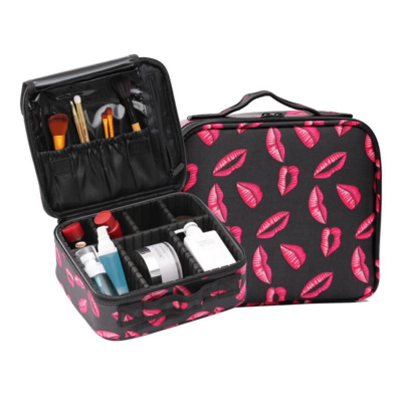 

new Professional Makeup Bag Women Cosmetic Case Quality oxford Female Make Up Box Large Capacity Travel Wash Bag
