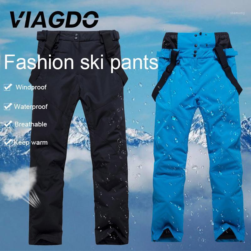 

Disassemble Freely Convenient Outdoor Sport Snow Mountain 3 Color Cotton UV Protection Windproof Anti Fog Strapless Pants1, Black