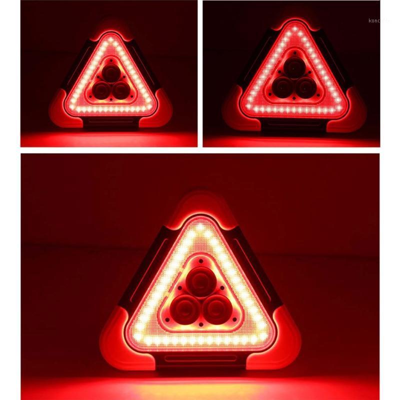

Traffic Light Multi Function Triangle Warning Sign Car LED Work Road Safety Emergency Breakdown Alarm Lamp , Flashing On1