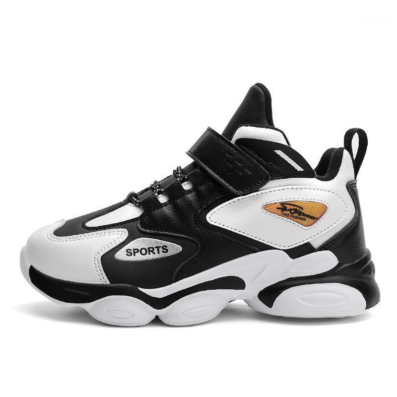 

Basketball Kids Sneakers Children Casual Shoes for Boys Sneakers Shoes Leather Running Anti-slippery Footwear Trainers Boots1, Blue