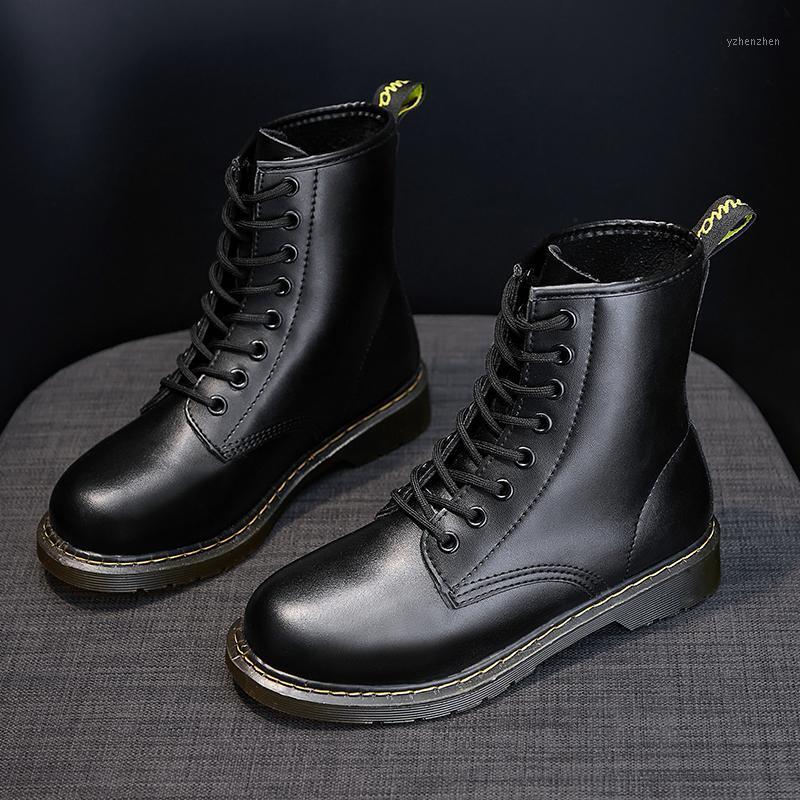 

Boots Women Leather Shoes High Top Fashion Winter Warm Snow Black Boots1