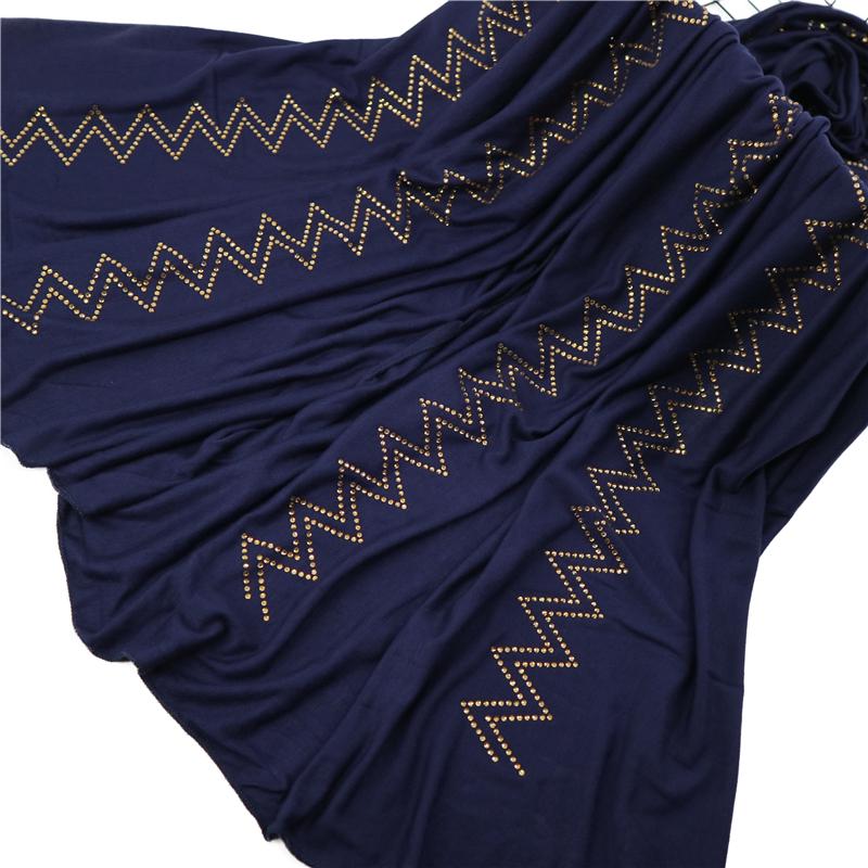 

New fashion hot sale women stretchy scarf jersey hijab for Netherlands Muslim Scarves customize Jersey hijab 2021