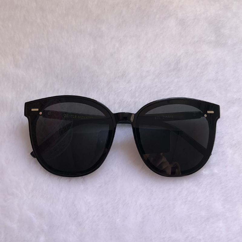 

2021 Women Gentle Design Elegant Sunglasses Fashion Woman Retro Round Frame Sunglasses Cool Eyewear six bears
