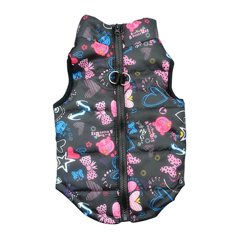 

Pet Coat Harness for Dogs Clothes Cat Jacket Puppy Vest with Leash Ring Fleece Clothes Overall Coat for Small Dog Chihuahua 25, Red