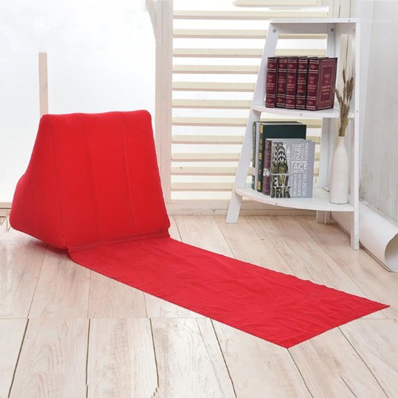 

Beach Mat Camping Mattress Beach Lounger Cushion With Inflatable Pillow Foldable Chair Camping Travel Air Bed1