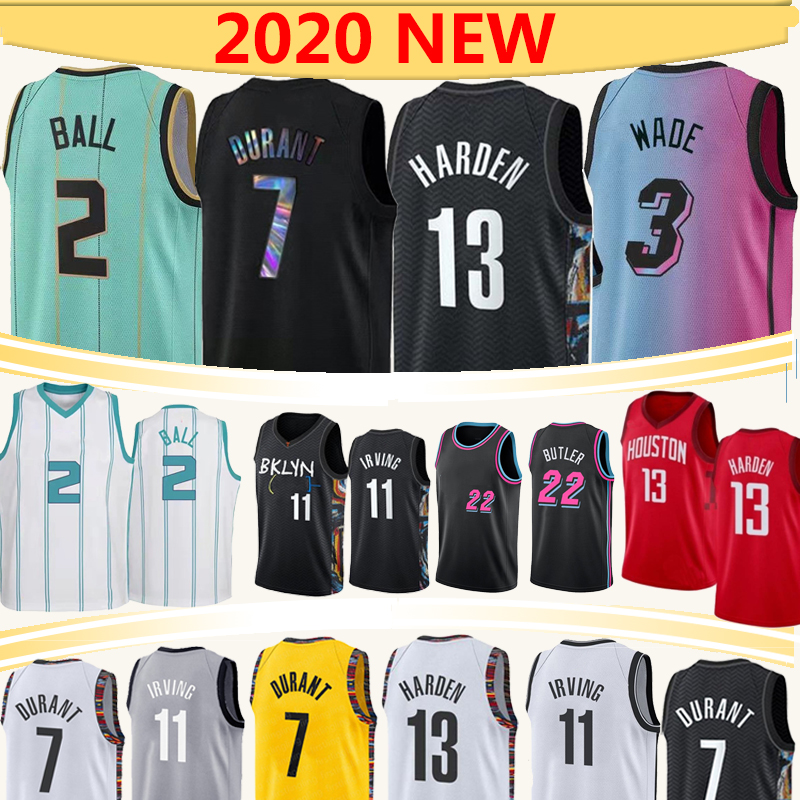 

Lamelo 2 Ball 13 Harden Basketball Jerseys 7 Durant 11 Irving 3 Wade 2021 22 Butler 14 Herro basketball jersey, Huangfeng
