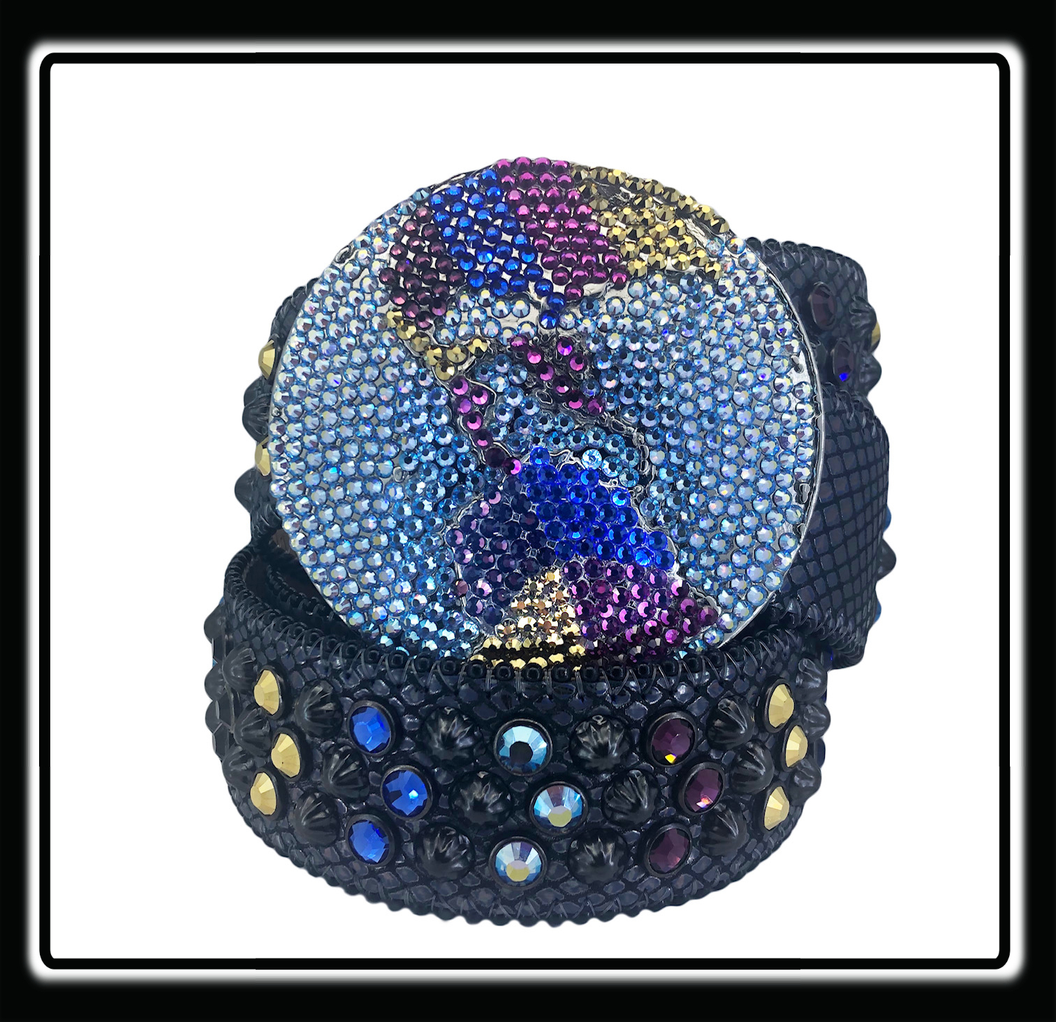 

2022 Dark Skies Series Bb Simon belt for men women designer Rhinestone belts with full shiny rhinestones11133, Multi