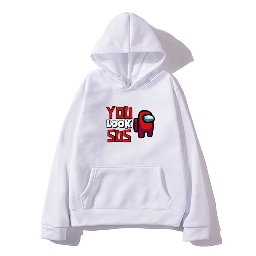 

2021 New Fashion Winter Game Streetwear Hoodies Men Pullover Sweatshirt Us Hoodie Man Women Harajuku Clothes FH4F, Black