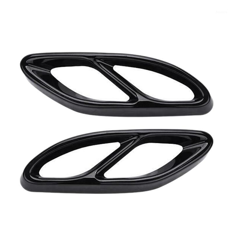 

Exhaust Pipe Tips Cover for W213 W205 Coupe W246 W216 GLC GLE GLS CLA (15-19)1