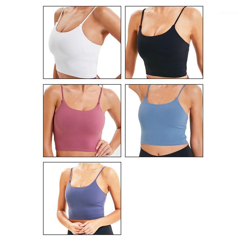 

Curve Sexy Top Sports Vest Ladies Gym Running Vest Sexy Yoga Mat Top Suspenders Jogging1, Black