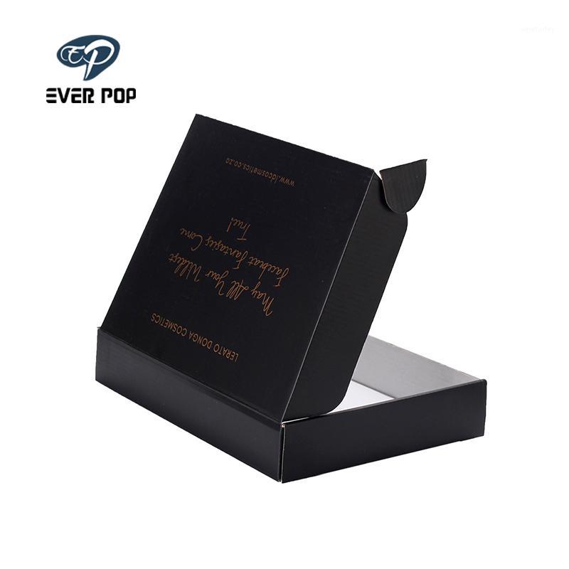 

Wholesale 100pcs Kraft Paper Box Packaging Custom Printing Logo Scarf Wigs Accessories Jewelry Packing Gift Box1