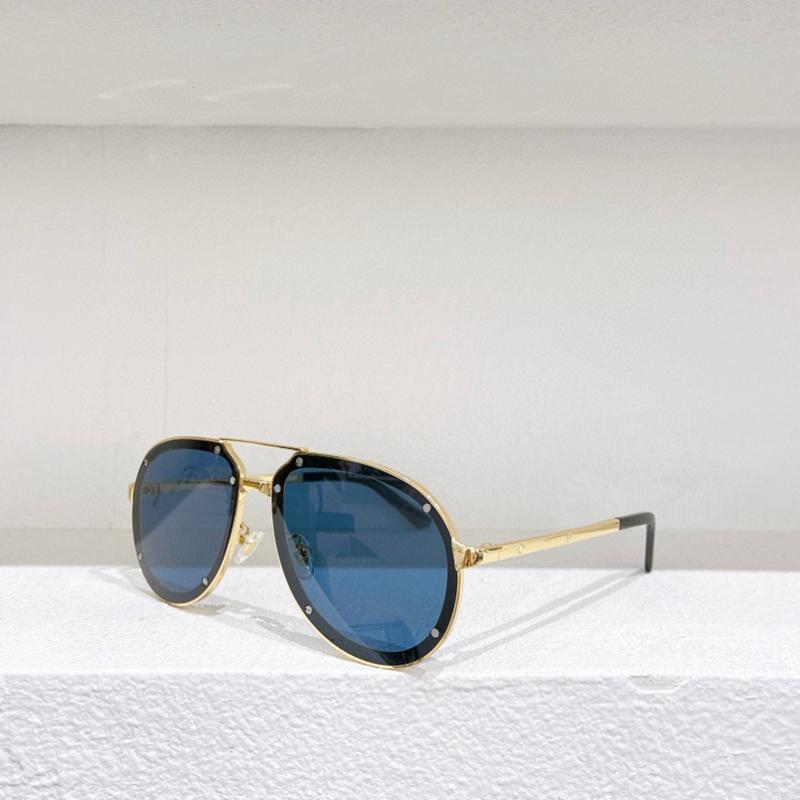 

Sunglasses The Summer Men's CT0195S Metal Oval Large Frame Rivet Design Black/silver/gold/Brown Women's Glasses Anti-UV 400