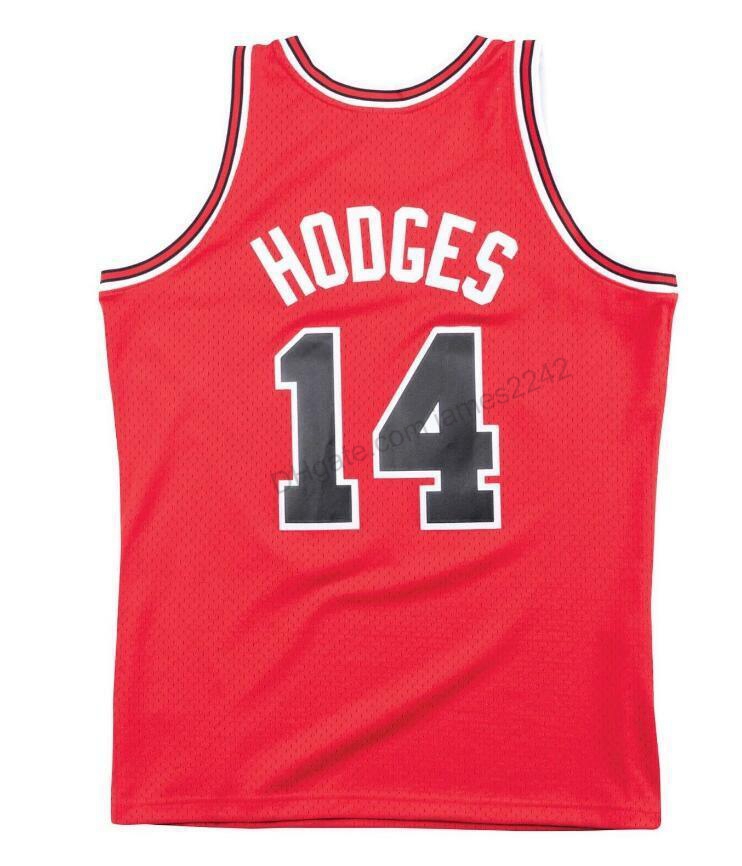 

Cheap Custom Retro #14 Craig Hodges Mitchell & Ness Basketball Jersey Men's All Stitched Red Any Size 2XS-5XL Name Or Number Top Quality
