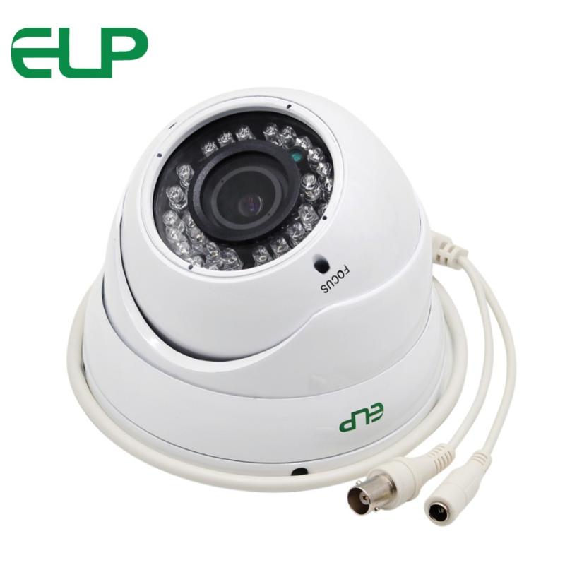 

ELP Outdoor/indoor waterproof Sony 322+2441H 2.8-12mm manual Iris varifocal dome Night Vision Infrared cctv AHD camera 1080P