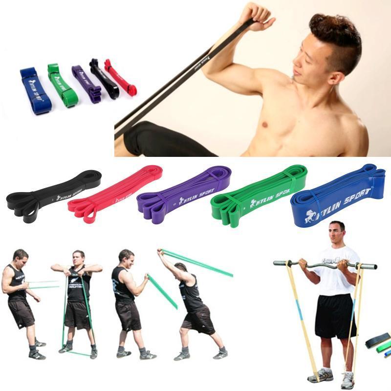 

Yoga Resistance Bands Elastic Pilates Sport Training Exercises Fitness Workout Bands Loop Cross Gym Fitness Workout Equipment1, Red