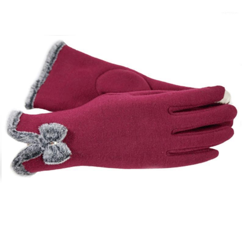 

Cute Women Touch Screen Gloves Winter Warm Gloves Mittens1