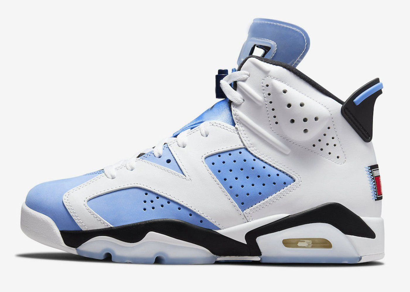 

Newest Release 6 UNC University Blue White College Navy-Black Shoes 6S Mens Women Outdoor Sports Sneakers With Original BoxCT8529-410