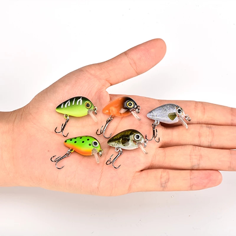 10pcs/lot Fishing Lures 1.8g 3cm 5pcs/box total 2 boxes-image-606706421