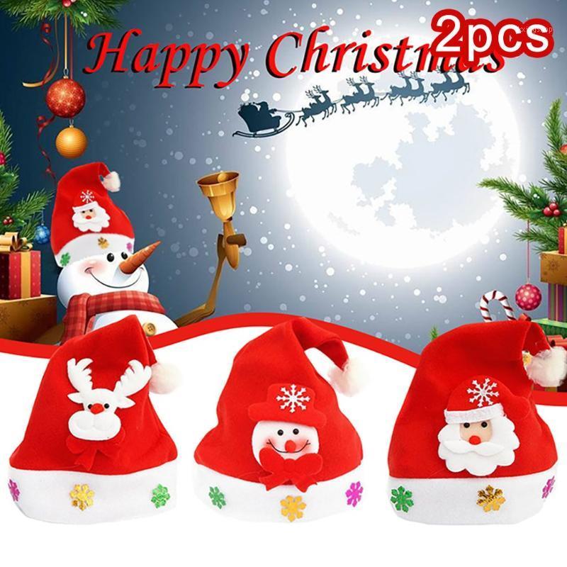

anta Cap christmas Party Red Hat Cap Kids Child Christmas Xmas Party Cute New Year Gifts Decor New Year Gifts Supplies1