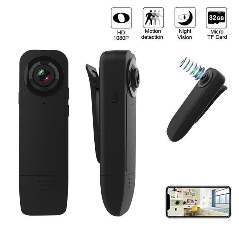

1080P Wearable Mini Action Camera Small Surveillance Camcorder Clip-on Cop Cam Micro Security Video Recorder with Night Vision1