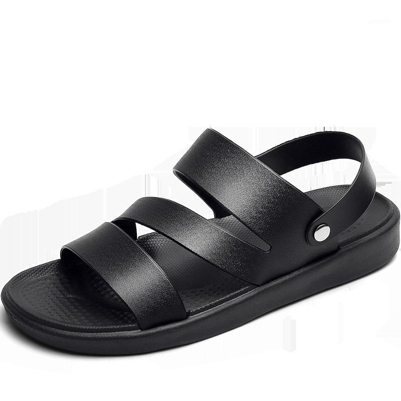 

Summer Men's Sandals Outdoor PU Leather Hot Sale Breathable Light Men Roman Beach Sandals Bohemia Footwear Flip Flops Slippers1