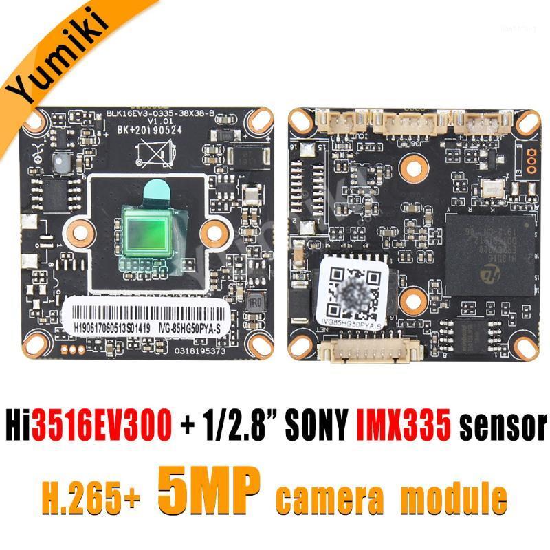 

H.265AI/H.265+/H.264 5MP 2592*1944Pixel Hi3516EV300+SonyIMX335 1/2.8" IP Camera Module Board HD illumination ONVIF XMEYE1