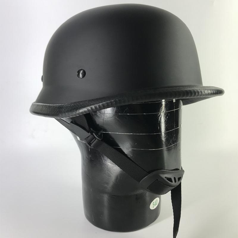 

SALE Motorcycle Helmet German Style Open Face Helmets Vintage Cruiser Chopper, As pic
