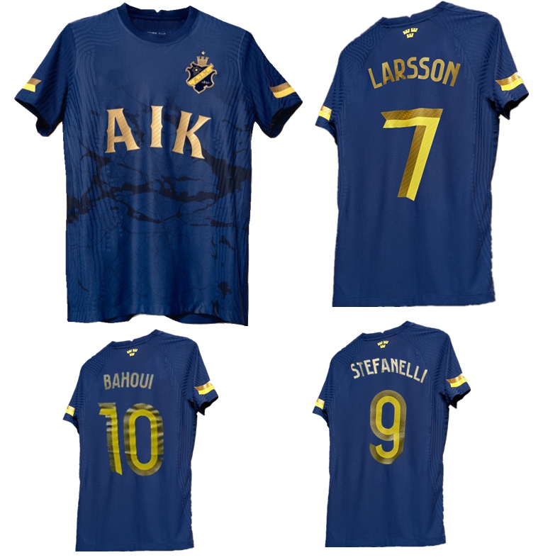 

2022 2023 AIK soccer jersey 22 23 AIK Solna special 131-Years Larsson Bahoui Stefanelli Limited football shirt, 2022 131-years jersey