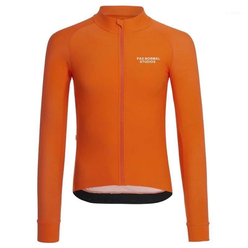 

Camisas de ciclista masculino 2020 spring / autumn Lightweight thin long sleeve cycling jerseys Classic version ciclismo estivo1, Orange red